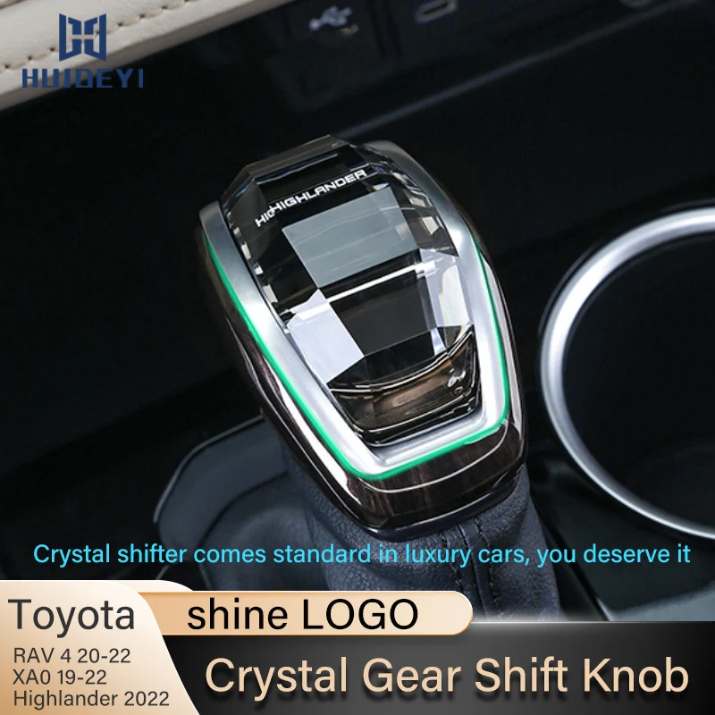 Crystal Gear Shift Knob For Toyota Highlander RAV4 CHR KLUGER VENZA HARRIER Modified Shifter Car Accessories Gearbox Handle
Crystal Gear Shift Knob For Toyota Highlander RAV4 CHR KLUGER VENZA HARRIER Modified Shifter Car Accessories Gearbox Handle