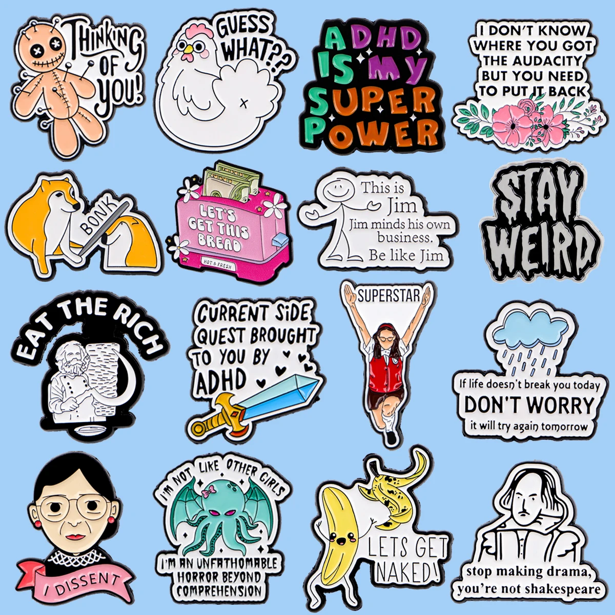 Flowers Quotes Don't Worry Enamel Pins Cartoon Brooches Woman Men Backpack Accessories Bags Badge Fashion Lapel Jewelry Gifts
Flowers Quotes Don't Worry Enamel Pins Cartoon Brooches Woman Men Backpack Accessories Bags Badge Fashion Lapel Jewelry Gifts