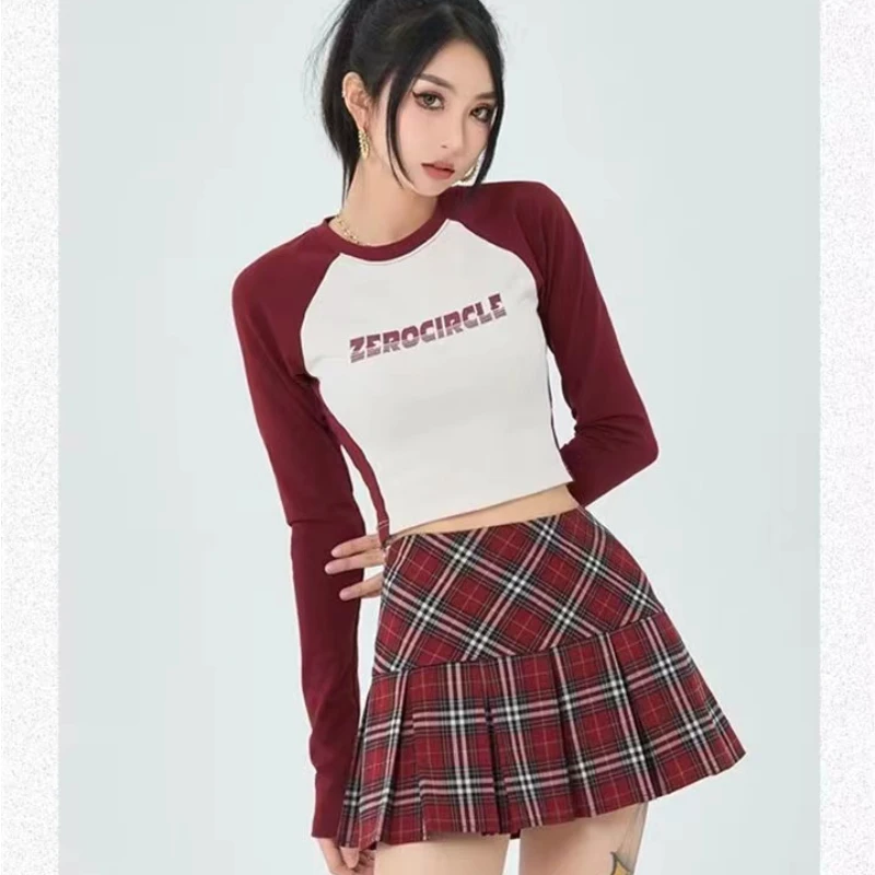 Women Skirt High Waist Plaid A-line Skirt Spring and Summer New Pleated Jk Skirt Students Versatile Mini Skirt
Women Skirt High Waist Plaid A-line Skirt Spring and Summer New Pleated Jk Skirt Students Versatile Mini Skirt