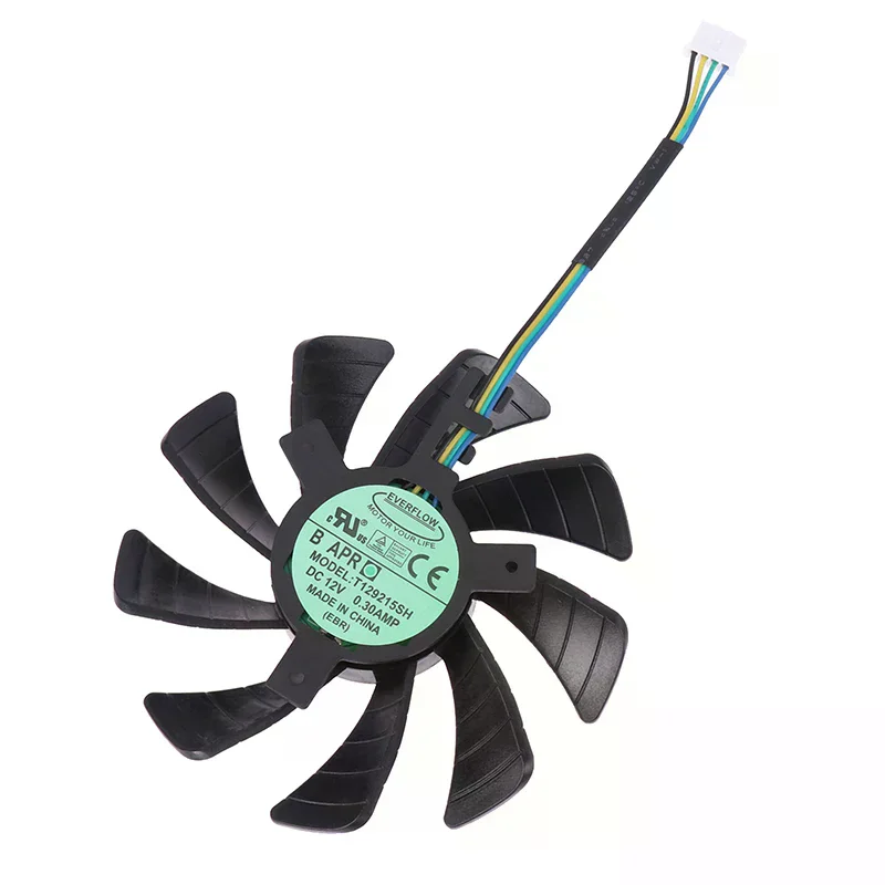 T129215SH Cooler Fan Replacement For ZOTAC GTX 1060 960 950 GTX1060 3GB ITX Mini Graphics Video Card Cooing Fan
T129215SH Cooler Fan Replacement For ZOTAC GTX 1060 960 950 GTX1060 3GB ITX Mini Graphics Video Card Cooing Fan