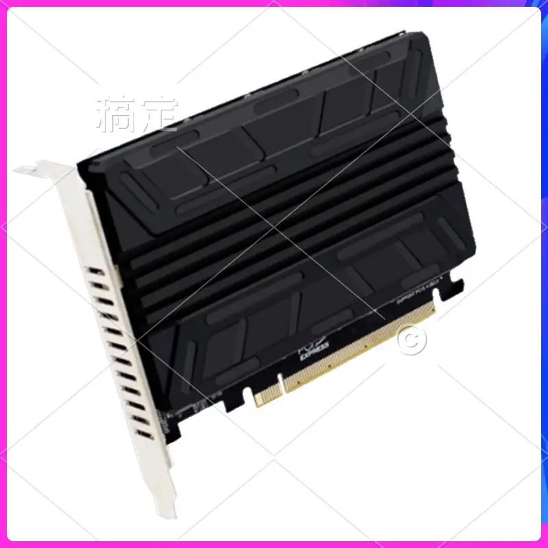 AP-PCIEX16 NVME PCB PH44 NVME 4-Disk Array Card PCIE Signal Split Array Card With Heat Sink Aluminum Sheet Durable Easy Install
AP-PCIEX16 NVME PCB PH44 NVME 4-Disk Array Card PCIE Signal Split Array Card With Heat Sink Aluminum Sheet Durable Easy Install
