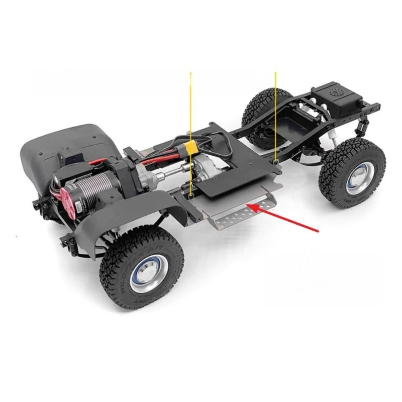 Стальная боковая педаль CChand подходит для RC4WD Chevy K10 SCOTTSDALE масштаб 1/10, рок-гусеничный автомобиль, радиоуправляемый грузовик, обновленные детали
Стальная боковая педаль CChand подходит для RC4WD Chevy K10 SCOTTSDALE масштаб 1/10, рок-гусеничный автомобиль, радиоуправляемый грузовик, обновленные детали