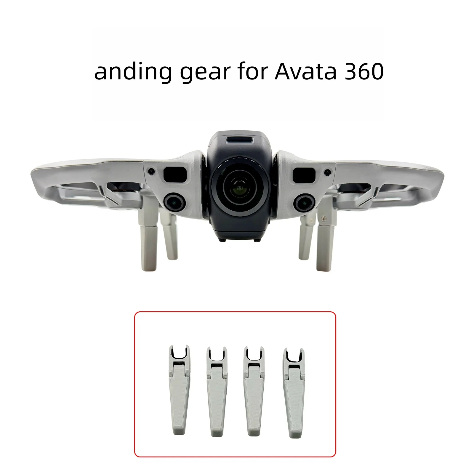 For DJI AVATA 360 Folding Tripod 2cm Height-Increasing Mount for Landing Gear to Protect the Lens
For DJI AVATA 360 Folding Tripod 2cm Height-Increasing Mount for Landing Gear to Protect the Lens