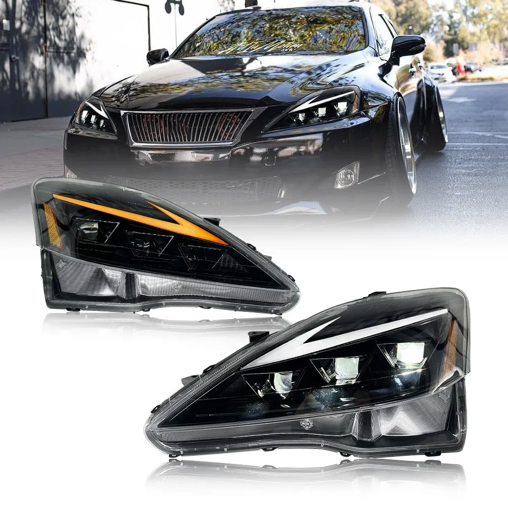 For 06-2012 Lexus IS250 IS350 LED DRL Projector Sequential Headlights Left+Right
For 06-2012 Lexus IS250 IS350 LED DRL Projector Sequential Headlights Left+Right