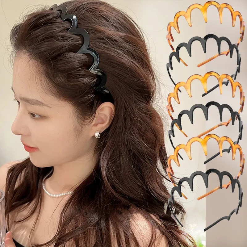 Brown Resin Wave Toothed Headband for Women Girls Solid Toothed Non-slip Hair Bands Girl Wash Sports Hairbands Hair Accessories
Brown Resin Wave Toothed Headband for Women Girls Solid Toothed Non-slip Hair Bands Girl Wash Sports Hairbands Hair Accessories