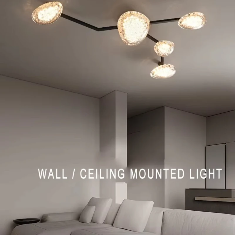 European Wall Acrylic Lake Glass Ceiling lamps, Restaurant Wall lamp LED Lustre Dimmable Suitable for Living room bedroom
European Wall Acrylic Lake Glass Ceiling lamps, Restaurant Wall lamp LED Lustre Dimmable Suitable for Living room bedroom