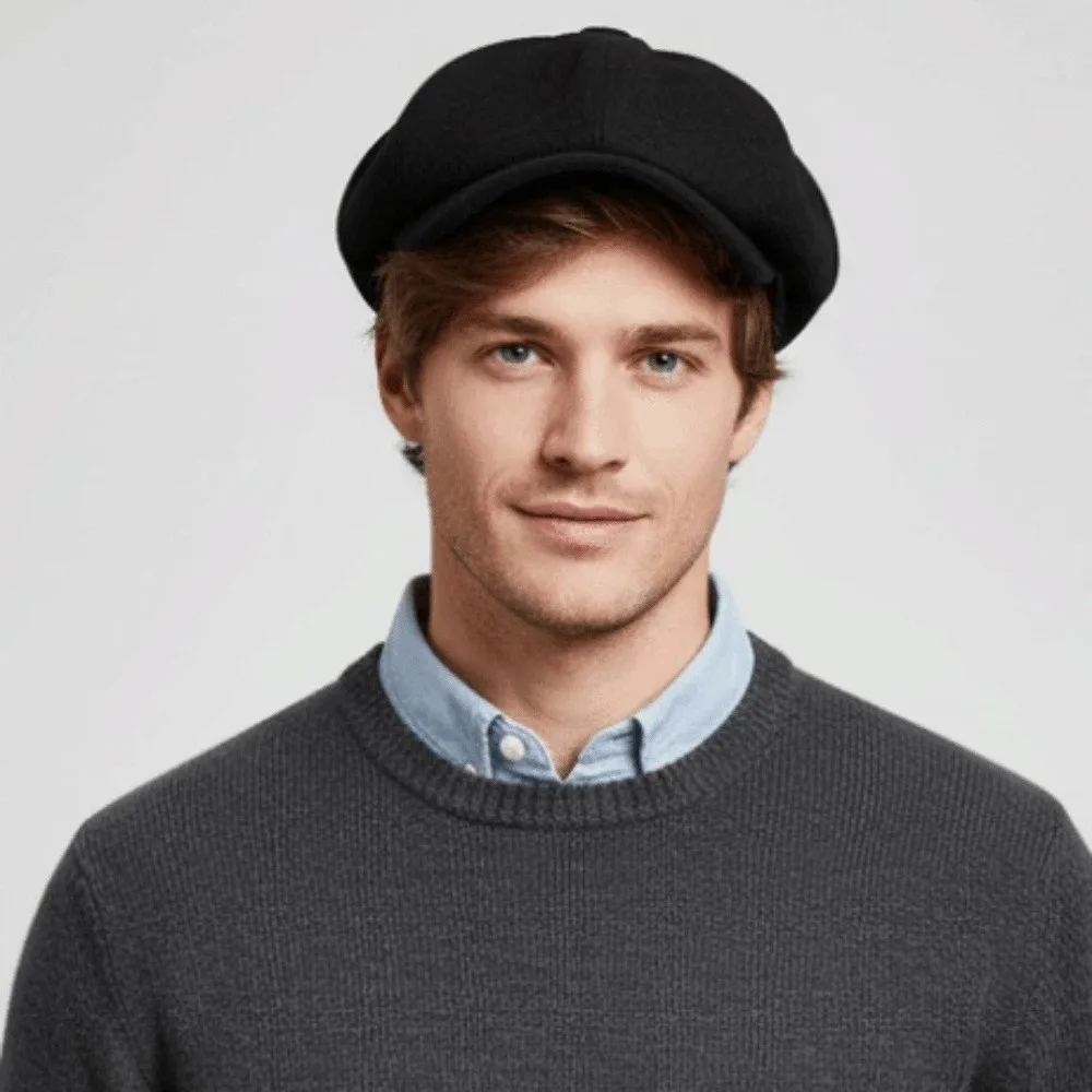 Мужская винтажная шерстяная кепка-берет в британском стиле, однотонная, универсальная, для большого обхвата головы, летняя
Мужская винтажная шерстяная кепка-берет в британском стиле, однотонная, универсальная, для большого обхвата головы, летняя