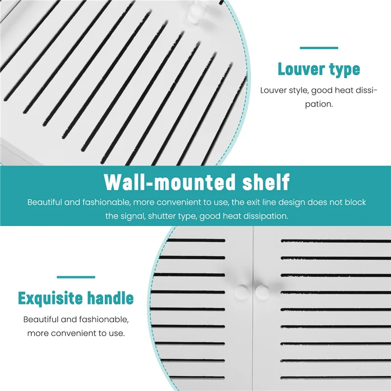 AD-Wireless Wifi Router Storage Boxes Wooden Box Cable Power Plus Wire Bracket Wall Hanging Plug Board Storage Shelf
AD-Wireless Wifi Router Storage Boxes Wooden Box Cable Power Plus Wire Bracket Wall Hanging Plug Board Storage Shelf