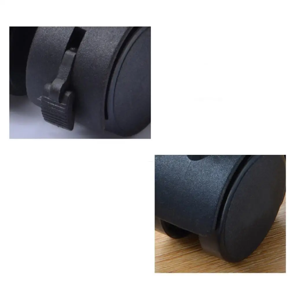 4 Pcs Universal Fit Caster Wheel Wheels for Furniture Office Chair Swivel Black
4 Pcs Universal Fit Caster Wheel Wheels for Furniture Office Chair Swivel Black