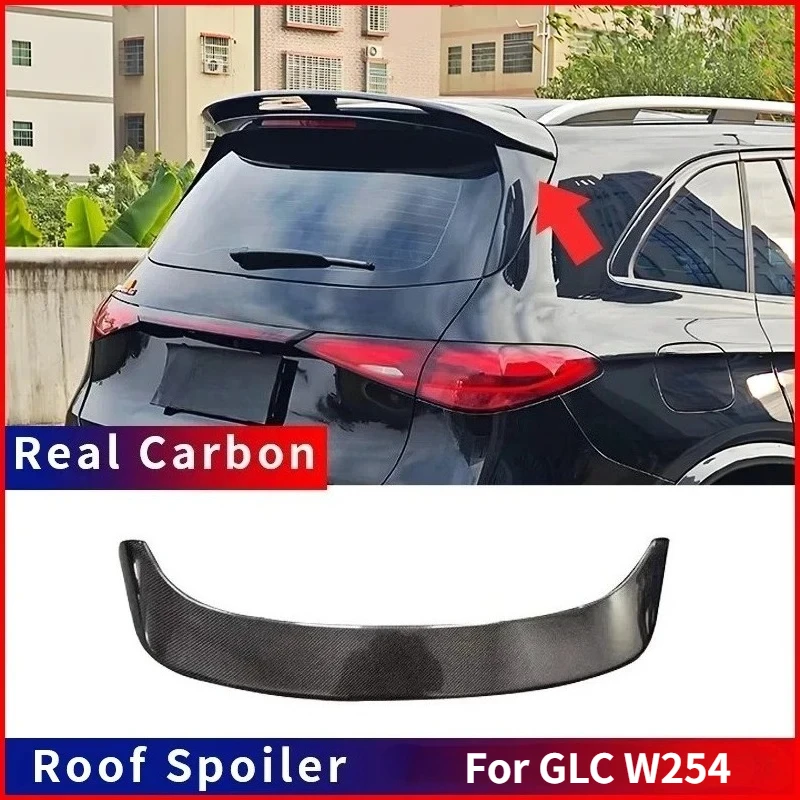 For Mercedes-Benz GLC W254 Real Carbon Fiber Exterior Black Rear Wing Roof Spolier Decoration Modification Body Kit Accessories
For Mercedes-Benz GLC W254 Real Carbon Fiber Exterior Black Rear Wing Roof Spolier Decoration Modification Body Kit Accessories