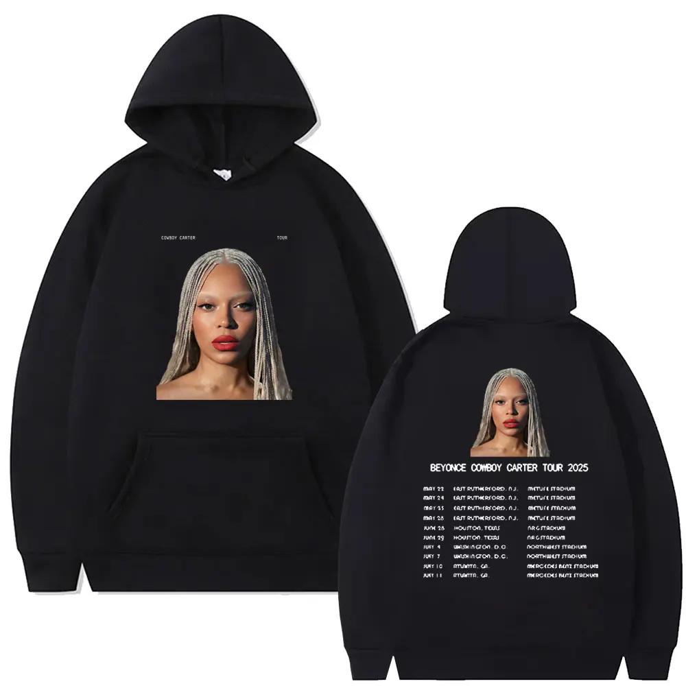 Beyonce Hoodie Cowboy Carter Tour 2025 Pullover Hoodies Men Women Fashion Vintage Oversized Tracksuit Unisex Fleece Sweatshirt
Beyonce Hoodie Cowboy Carter Tour 2025 Pullover Hoodies Men Women Fashion Vintage Oversized Tracksuit Unisex Fleece Sweatshirt