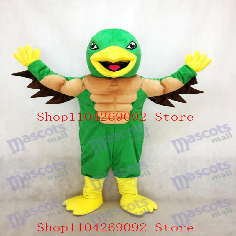 Mighty Golden Eagle Green and Yellow Mascot Costume Cartoon Fursuit Cosplay Costume Animal Character Outfit Suit Birthday Party
Mighty Golden Eagle Green and Yellow Mascot Costume Cartoon Fursuit Cosplay Costume Animal Character Outfit Suit Birthday Party