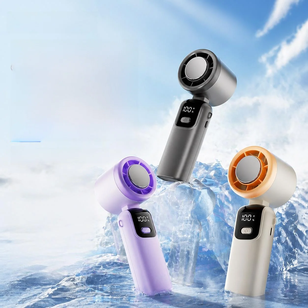 2026 New Handheld Leafless Cooling Small Air Conditioner Ice Mist Portable Fan Noise Reduction Outdoor Use
2026 New Handheld Leafless Cooling Small Air Conditioner Ice Mist Portable Fan Noise Reduction Outdoor Use