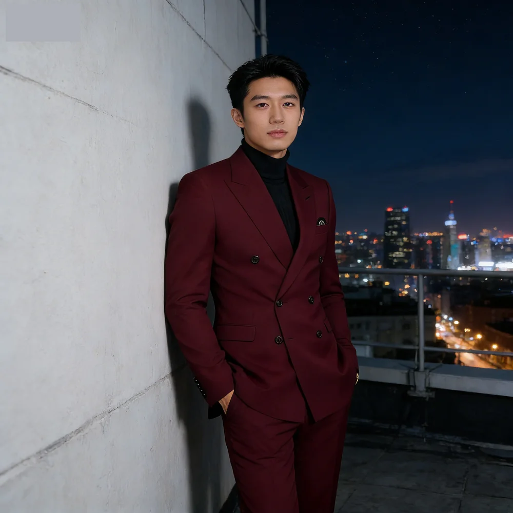 Мужской желтый костюм-двойка с заостренными лацканами, двубортный смокинг для выпускного вечера, на каждый день, для жениха, пиджак.
Мужской желтый костюм-двойка с заостренными лацканами, двубортный смокинг для выпускного вечера, на каждый день, для жениха, пиджак.