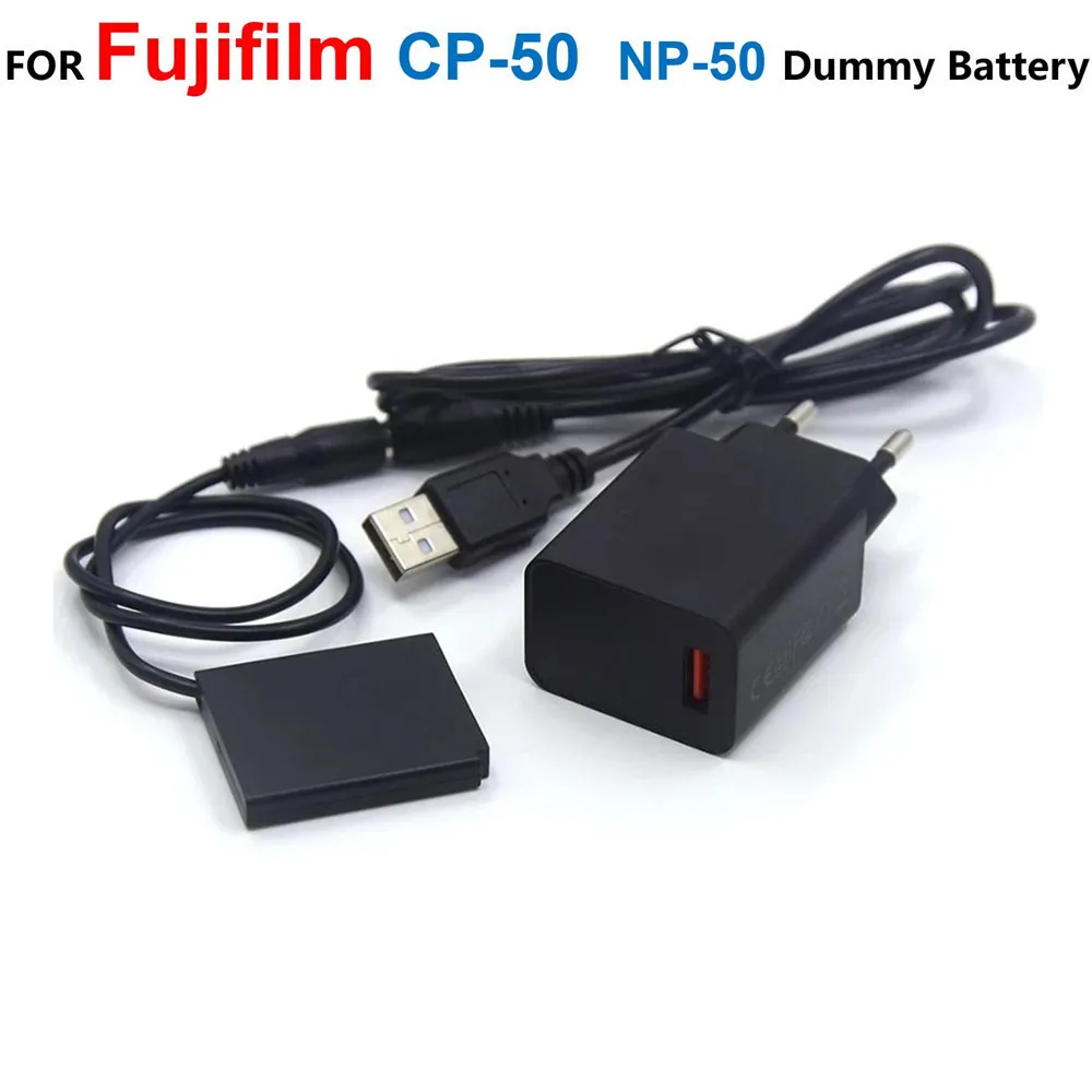 CP-50 DC Coupler NP-50 Dummy Battery Adapter+QC3.0 Charger+USB Power Bank Cable For Fujifilm FinePix F80EXR F700EXR F60fd XP150
CP-50 DC Coupler NP-50 Dummy Battery Adapter+QC3.0 Charger+USB Power Bank Cable For Fujifilm FinePix F80EXR F700EXR F60fd XP150