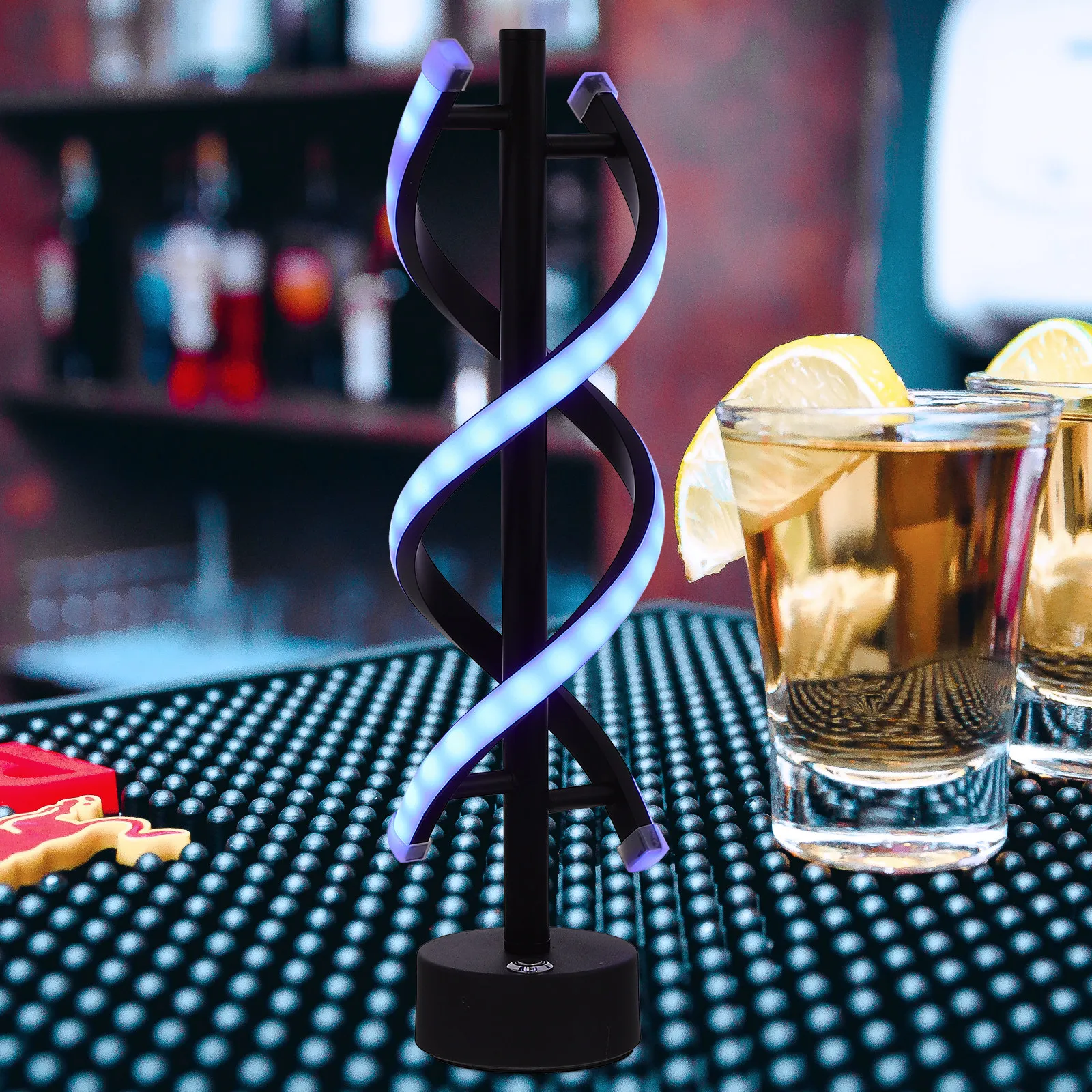 1Set Lamp 188mAh Charging Retro Spiral Desktop Light Bar Decorative Night Lamp for Bedroom Bar Restaurant Decor
1Set Lamp 188mAh Charging Retro Spiral Desktop Light Bar Decorative Night Lamp for Bedroom Bar Restaurant Decor