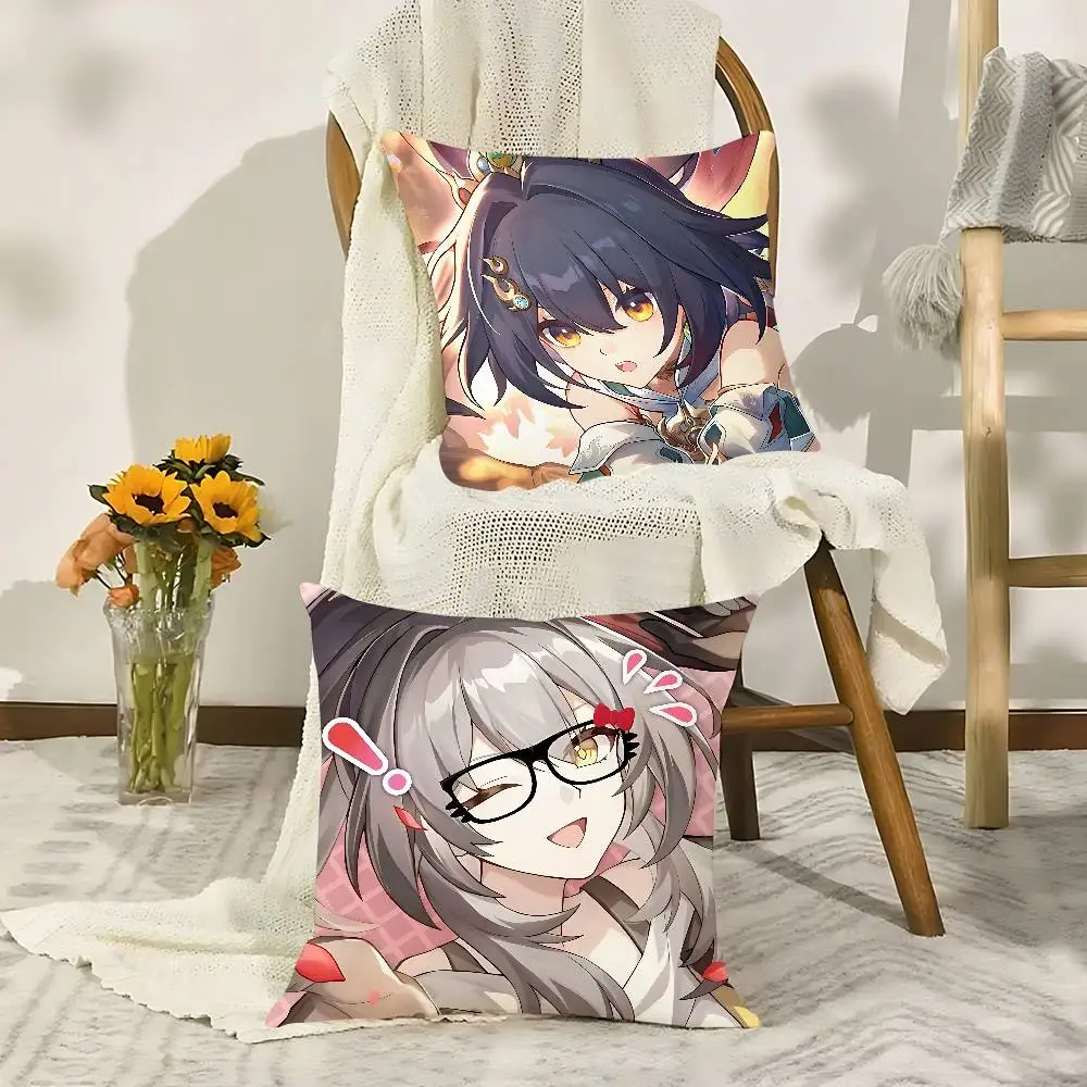 Game Series Honkai Star Rail-S Pillow Case Throw Pillow Cover Nordic Vintage Style Cushion Covers Home Living Room Sofa Couch S
Game Series Honkai Star Rail-S Pillow Case Throw Pillow Cover Nordic Vintage Style Cushion Covers Home Living Room Sofa Couch S