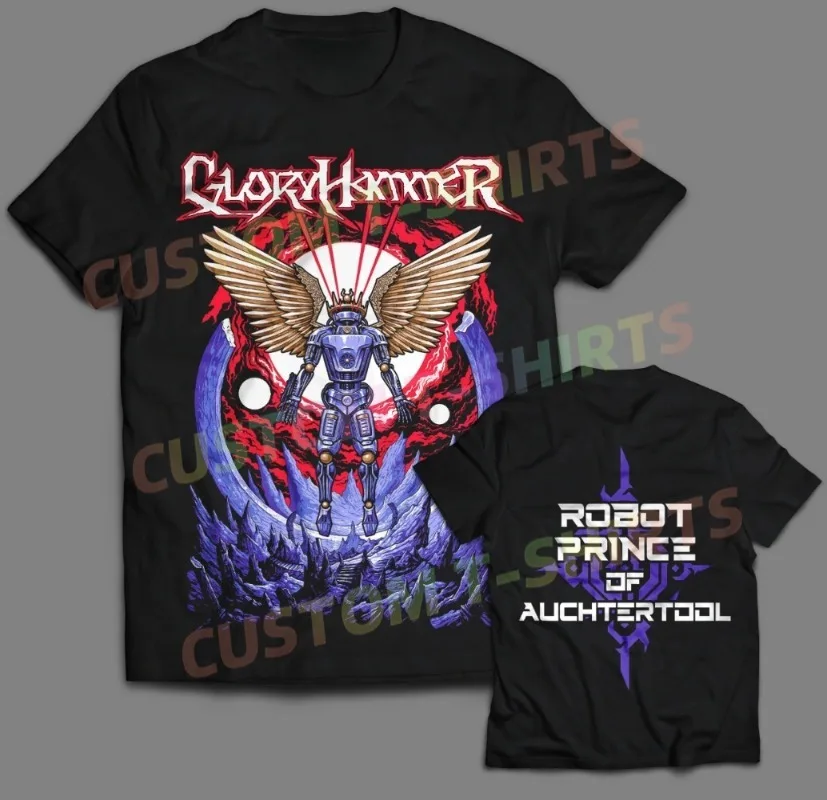 Summer T-shirt for 2025 pure cotton breathable tops tee for Gloryhammer music fans suitable both graphic t shirt men women
Summer T-shirt for 2025 pure cotton breathable tops tee for Gloryhammer music fans suitable both graphic t shirt men women