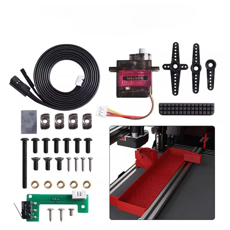 Funssor Voron 2,4, нить для очистки отходов, комплект для сбора мусора, аксессуары для 3D-принтеров
Funssor Voron 2,4, нить для очистки отходов, комплект для сбора мусора, аксессуары для 3D-принтеров