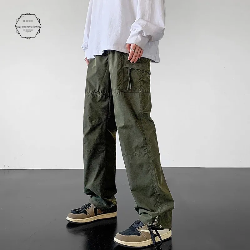 Функциональные брюки-карго свободного прямого кроя для мужчин в стиле милитари, повседневные рабочие брюки, весна-осень
Функциональные брюки-карго свободного прямого кроя для мужчин в стиле милитари, повседневные рабочие брюки, весна-осень
