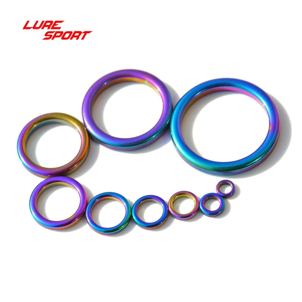 Proton 30pcs Rainbow Gold Blue Alconite ring rod Guide Ring Fishing Rod Building component Repair DIY Accessory
Proton 30pcs Rainbow Gold Blue Alconite ring rod Guide Ring Fishing Rod Building component Repair DIY Accessory