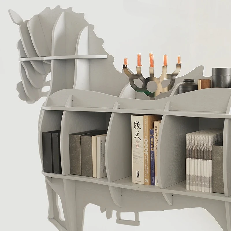 Creative bookshelf Solid wood shelf Sofa side cabinet Entrance Living room partition cabinet Display cabinet
Creative bookshelf Solid wood shelf Sofa side cabinet Entrance Living room partition cabinet Display cabinet