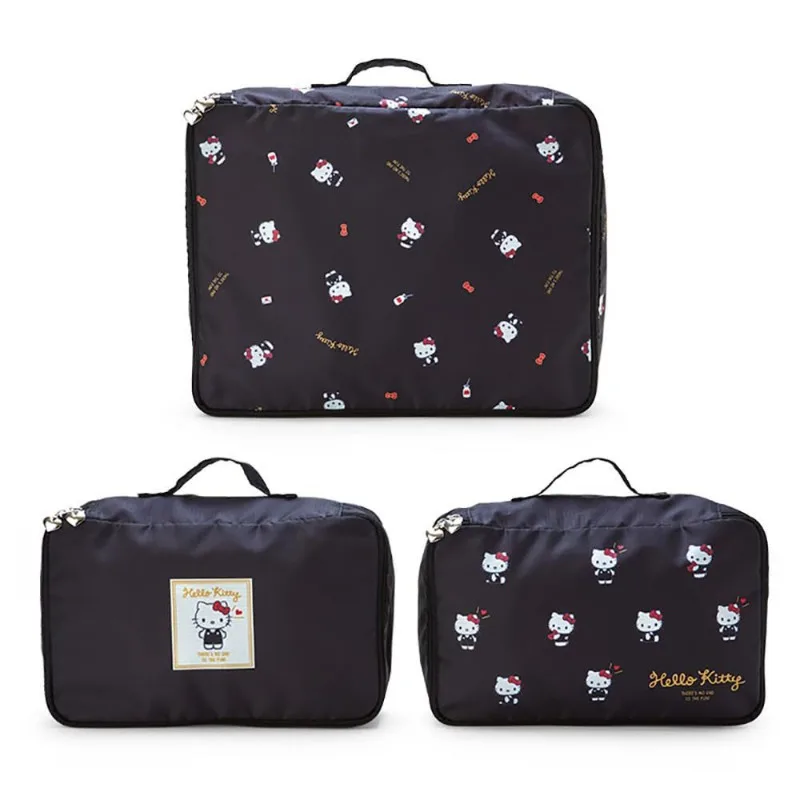 Hello Kitty Storage Bag Set Kawaii Anime Cartoon Women Accessories Girl Gift Travel Packaging Storage Three Piece Set Wholesale
Hello Kitty Storage Bag Set Kawaii Anime Cartoon Women Accessories Girl Gift Travel Packaging Storage Three Piece Set Wholesale