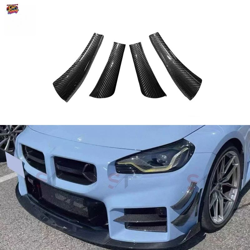 Suitable for BMW M2 G87 fiber , dry carbon V-style front bumper spoiler, decorative car modification
Suitable for BMW M2 G87 fiber , dry carbon V-style front bumper spoiler, decorative car modification