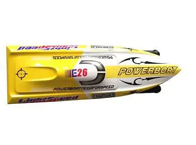 DTRC Toucanhobby E26 Prepainted Yellow Electric Racing KIT RC Boat Hull Only for Advanced Player
DTRC Toucanhobby E26 Prepainted Yellow Electric Racing KIT RC Boat Hull Only for Advanced Player