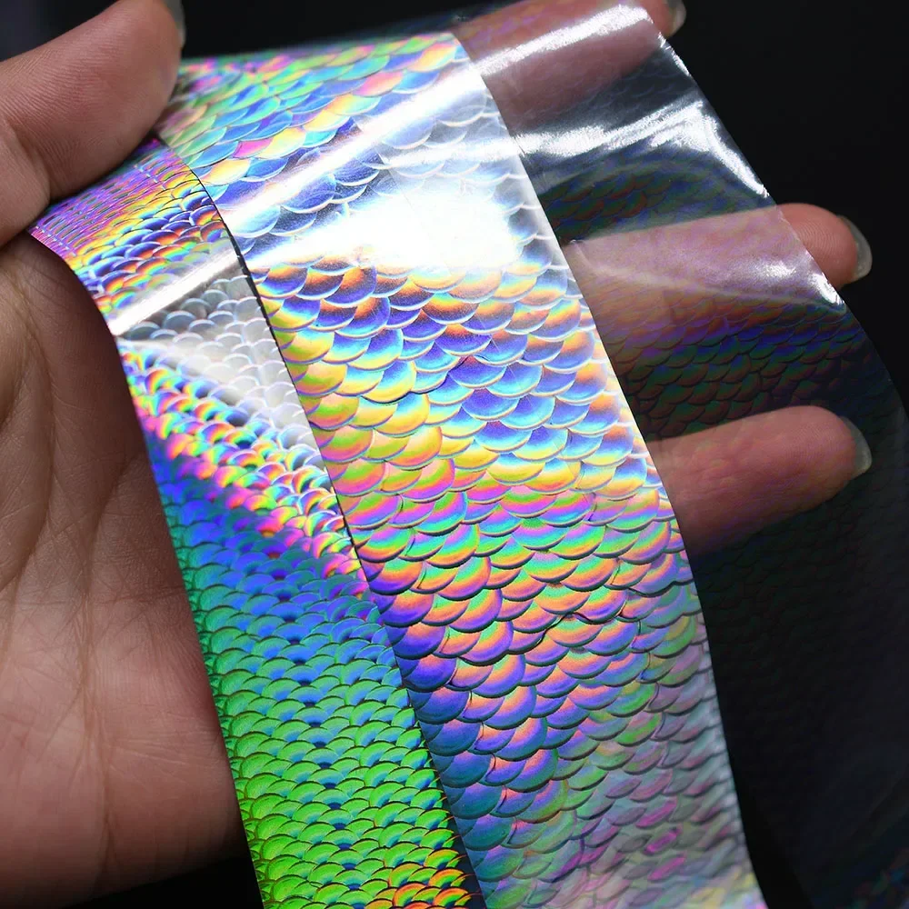 4x50CM Holographic Fish Scale Hot Stamping Foil Fishing Lure Nail Foil Film Hard Soft Lures Bait Spoon Heat Transfer DIY Laser
4x50CM Holographic Fish Scale Hot Stamping Foil Fishing Lure Nail Foil Film Hard Soft Lures Bait Spoon Heat Transfer DIY Laser