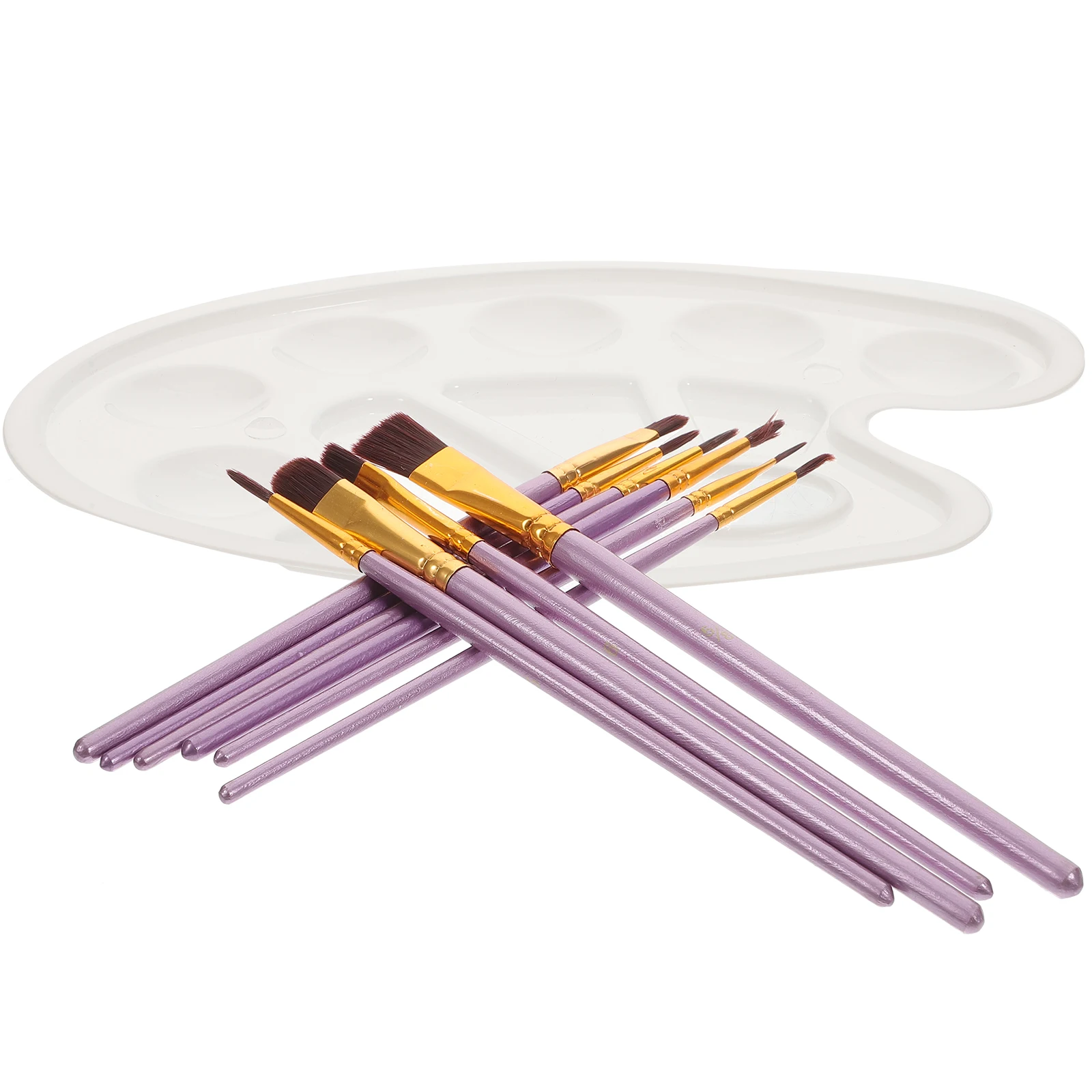 Painting Brush Set Watercolor Brushes Supplies Mixing Plate Drawing Tools Performance Easy Clean Stencils Projects
Painting Brush Set Watercolor Brushes Supplies Mixing Plate Drawing Tools Performance Easy Clean Stencils Projects