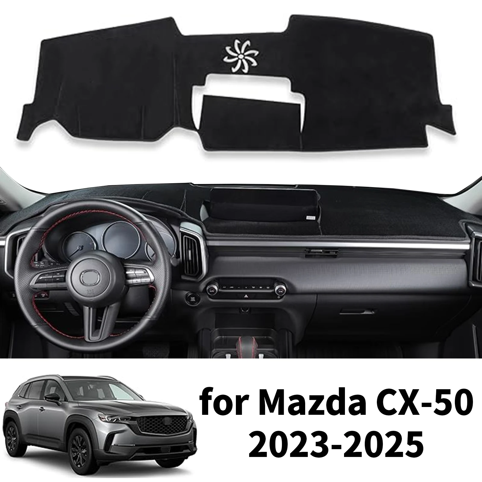 for Mazda CX-50 CX50 2025 2024 2023 Sunshade Protective Carpet Dash Mat Dashmat Car Dashboard Mat Accessories
for Mazda CX-50 CX50 2025 2024 2023 Sunshade Protective Carpet Dash Mat Dashmat Car Dashboard Mat Accessories