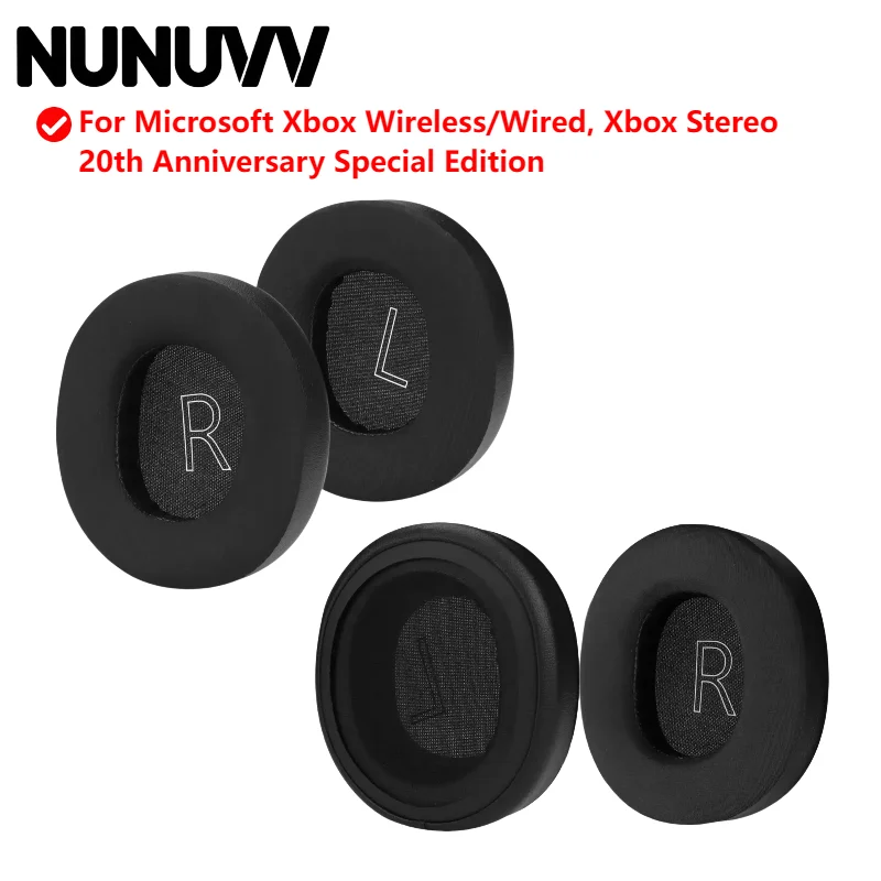 Replacement Earpads Ear Pads for Microsoft Xbox Wireless/Wired, Xbox Stereo 20th Anniversary Special Edition Headphones Headset
Replacement Earpads Ear Pads for Microsoft Xbox Wireless/Wired, Xbox Stereo 20th Anniversary Special Edition Headphones Headset