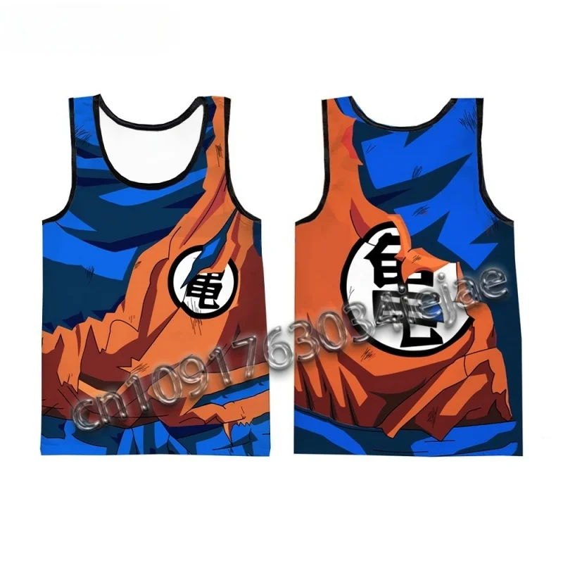 2025 New Anime Goku Cosplay 3D Tank Tops Men Summer Bodybuilding Streetwear Sleeveless Tops Tees Unisex Fashion Casual Cool Vest
2025 New Anime Goku Cosplay 3D Tank Tops Men Summer Bodybuilding Streetwear Sleeveless Tops Tees Unisex Fashion Casual Cool Vest