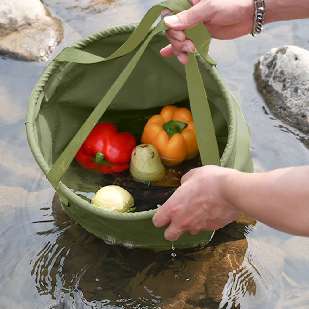 Camping Foldable Bucket Versatile Portable Large Capacity Water Storage Tank With Handle Ideal For Camping Fishing Travel Parts
Camping Foldable Bucket Versatile Portable Large Capacity Water Storage Tank With Handle Ideal For Camping Fishing Travel Parts