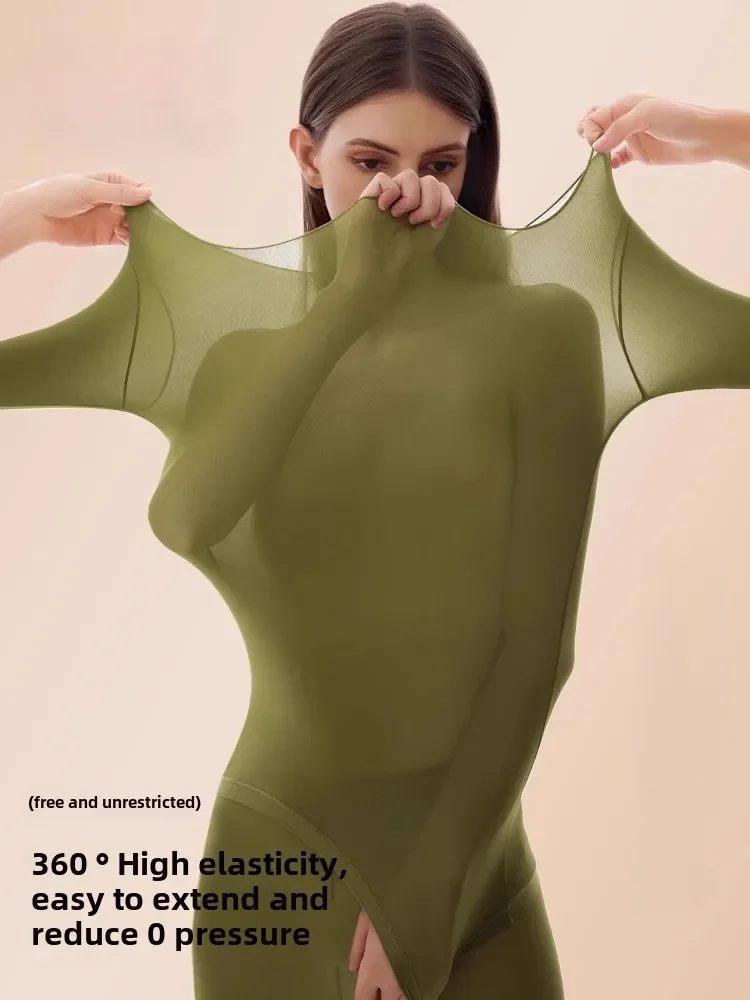 Warm Underwear Women's Suit Ultra-thin Skin Care Clothes Bottoming Coat Non Marking Facial Mask Muscle Bottom Coat
Warm Underwear Women's Suit Ultra-thin Skin Care Clothes Bottoming Coat Non Marking Facial Mask Muscle Bottom Coat