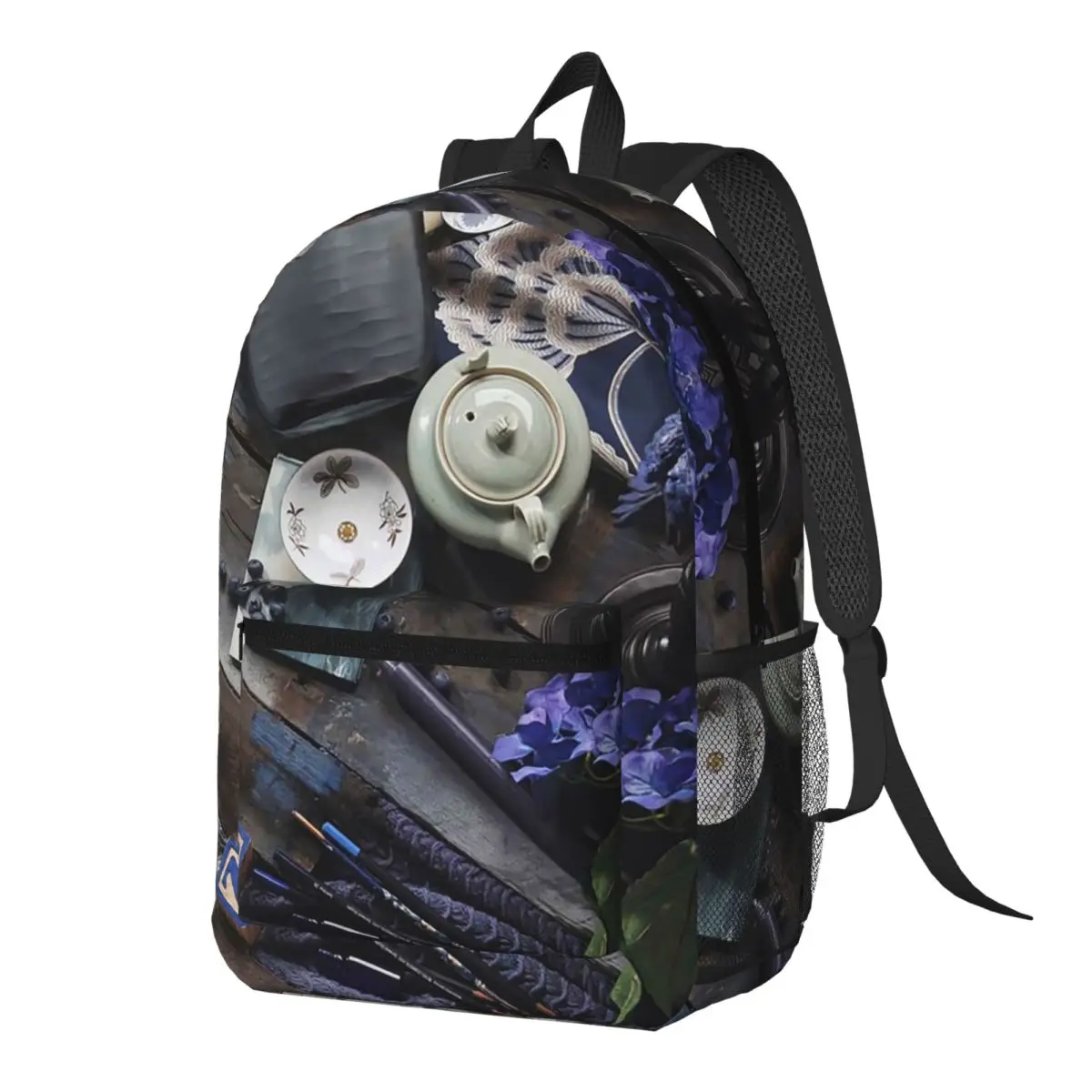 Blue Oriental Still Life Backpack Daypack Large Capacity Boys Girls BookBag School Bag Shoulder Bags for Men Women
Blue Oriental Still Life Backpack Daypack Large Capacity Boys Girls BookBag School Bag Shoulder Bags for Men Women