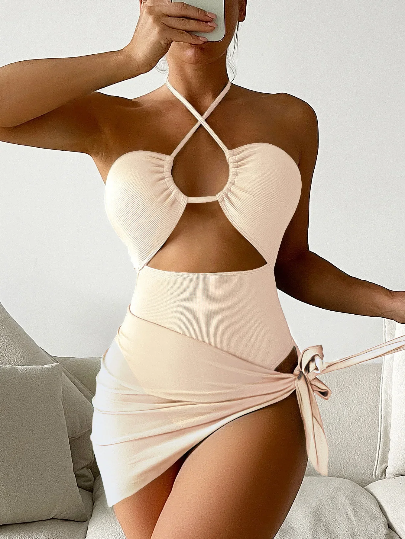 Women's Lace Up Swimwear Stroje Jednoczęściowe Kapielowe Plus Size Swimwear Summer Sexy Backless Bikini Set Push Up Bikini
Women's Lace Up Swimwear Stroje Jednoczęściowe Kapielowe Plus Size Swimwear Summer Sexy Backless Bikini Set Push Up Bikini