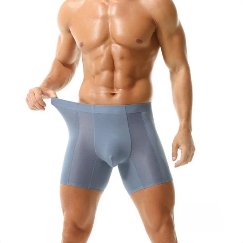 Mesh Solid Color Breathable Boxer Briefs Men's Modal Boxers Seamless U-shaped Pouch Panties Plus Size Underwear M-5XL Underpants
Mesh Solid Color Breathable Boxer Briefs Men's Modal Boxers Seamless U-shaped Pouch Panties Plus Size Underwear M-5XL Underpants