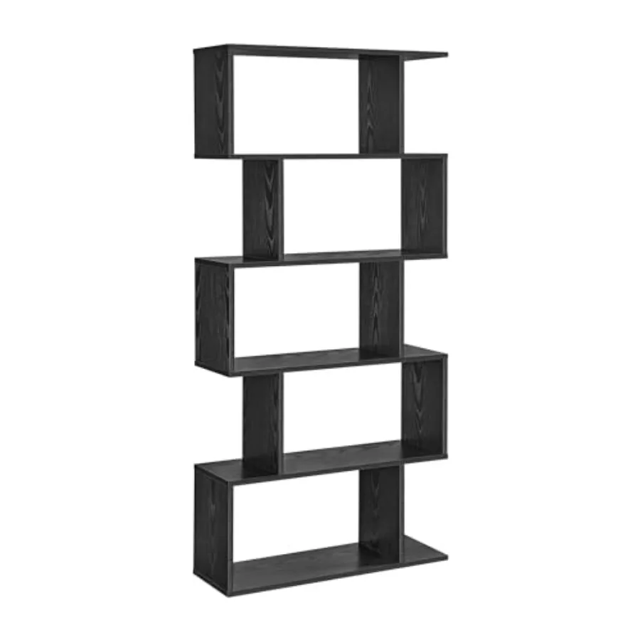 5-Tier Bookshelf Tall Display Shelf Freestanding Storage Shelf Room Divider for Home Office Living Room Bedroom Study ULBC062T5
5-Tier Bookshelf Tall Display Shelf Freestanding Storage Shelf Room Divider for Home Office Living Room Bedroom Study ULBC062T5