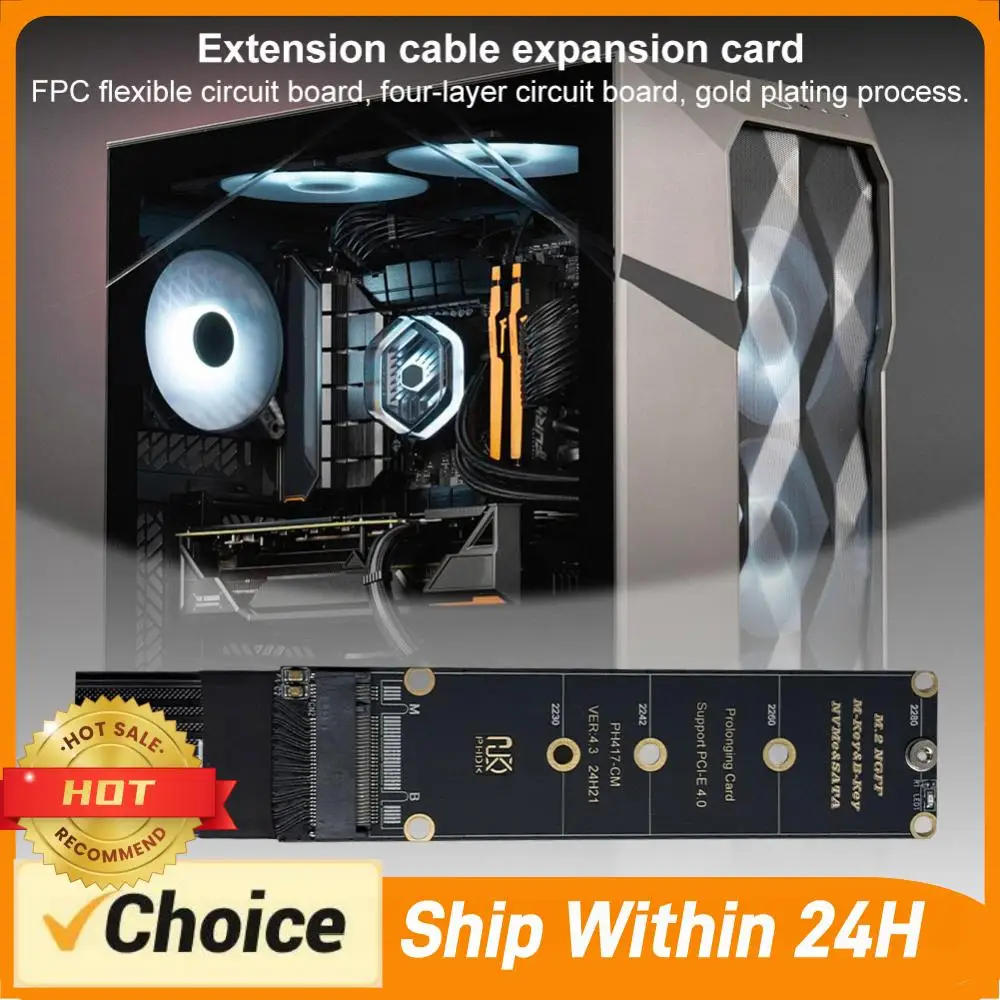 M.2 NVME NGFF M-Key SSD Extension Cable NGFF M-Key PCIe4.0 SSD Extention Card M.2 SSD PCI-Express 4.0 X4 M Key Extender
M.2 NVME NGFF M-Key SSD Extension Cable NGFF M-Key PCIe4.0 SSD Extention Card M.2 SSD PCI-Express 4.0 X4 M Key Extender