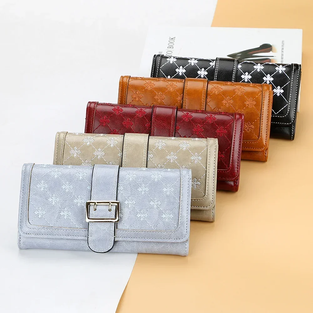 Fashion Women Wallet Leather Long Wallet Multi-card Slot Clutch Bag Credit Card Holder Purse Phone Bag Handbag for Women
Fashion Women Wallet Leather Long Wallet Multi-card Slot Clutch Bag Credit Card Holder Purse Phone Bag Handbag for Women