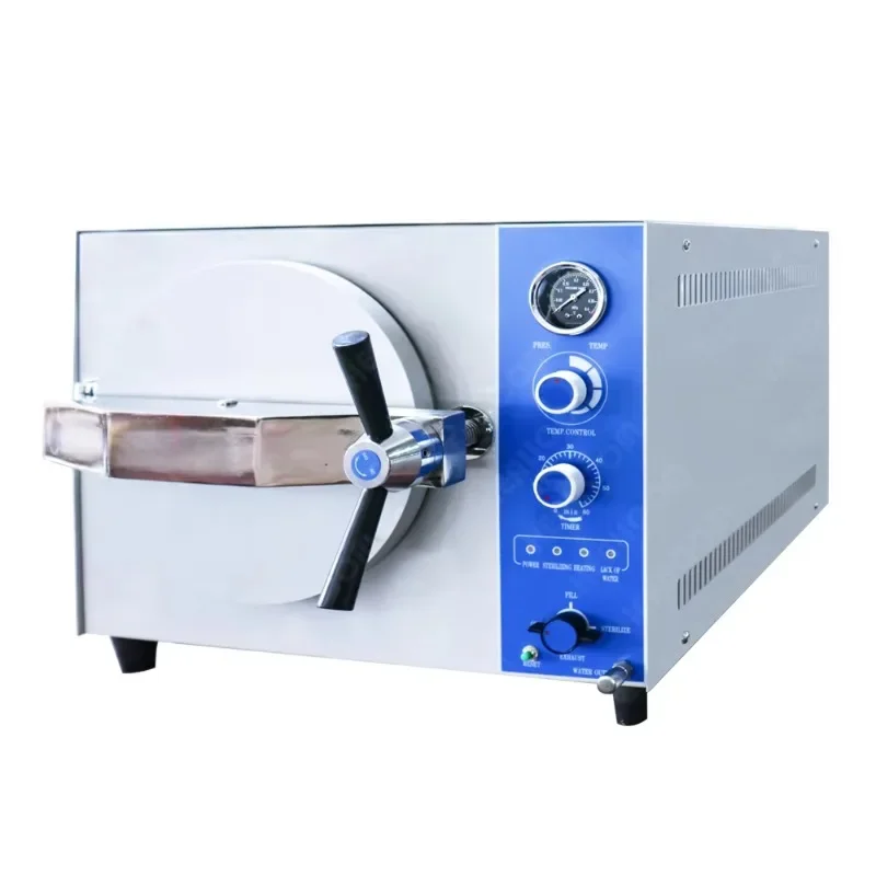 Laboratory Table Top Autoclave Sterilization Machines, Class B Bench Top 20L 24L Dental Sterilizer
Laboratory Table Top Autoclave Sterilization Machines, Class B Bench Top 20L 24L Dental Sterilizer