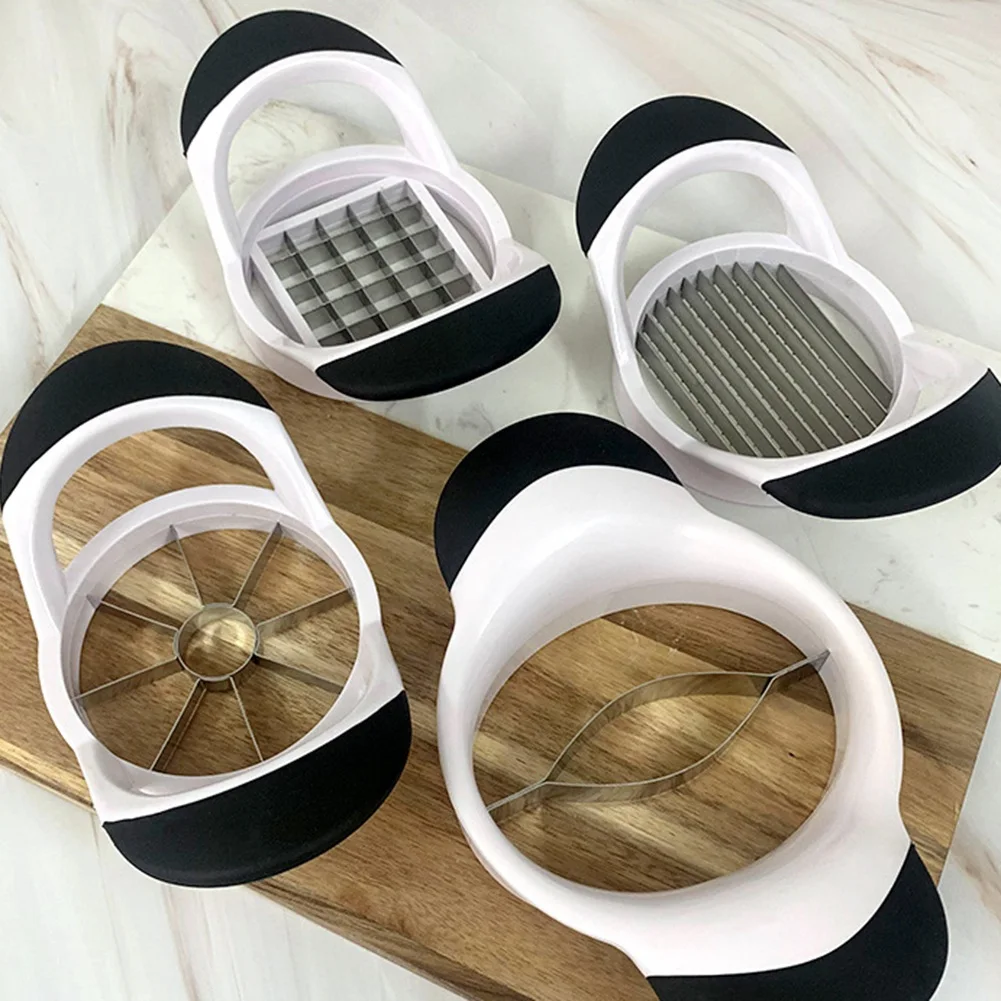 Stainless Steel Fruit & Vegetable Slicer Household Fruit Splitter Fruit Cutter Potato Cutter Tomato Slicer Kitchentool
Stainless Steel Fruit & Vegetable Slicer Household Fruit Splitter Fruit Cutter Potato Cutter Tomato Slicer Kitchentool