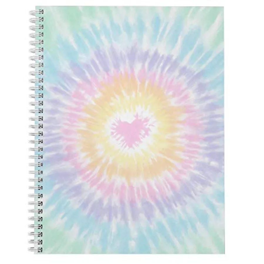 Softcover 8.5" x 11" Trendy Spiral Notebook/Journal, 120 Wide Ruled Pages, Durable Gloss Laminated Cover, White Wire-o Spiral.
Softcover 8.5" x 11" Trendy Spiral Notebook/Journal, 120 Wide Ruled Pages, Durable Gloss Laminated Cover, White Wire-o Spiral.