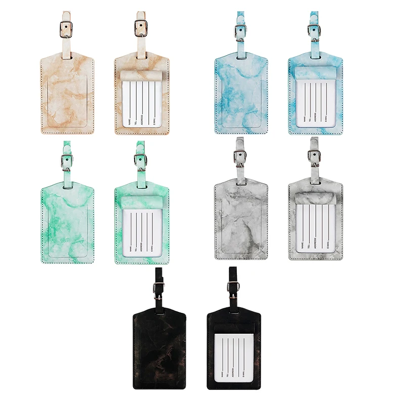 Premium Marble Pattern PU Luggage Tag – Stylish Travel Baggage Identifier (with Name Card Slot), Water-Resistant & Durable
Premium Marble Pattern PU Luggage Tag – Stylish Travel Baggage Identifier (with Name Card Slot), Water-Resistant & Durable