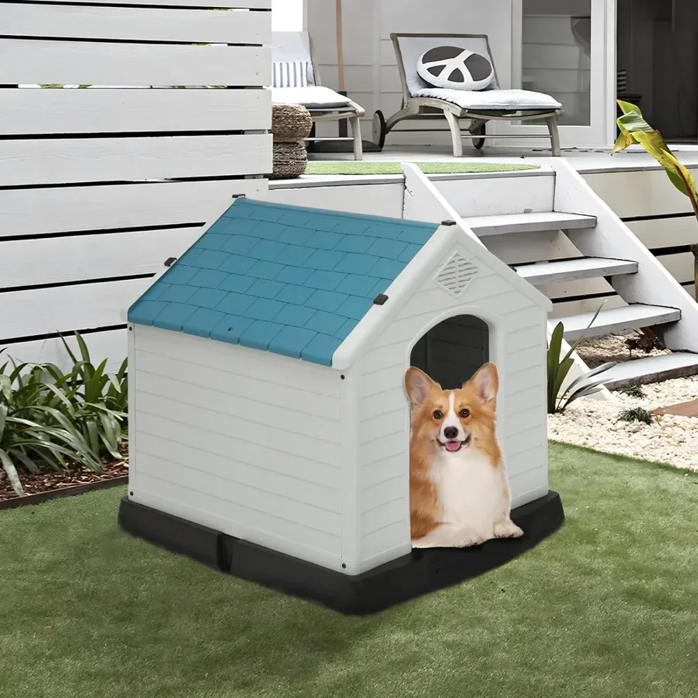 Insulated kennels for small to large dogs, waterproof kennels with vents and raised floors
Insulated kennels for small to large dogs, waterproof kennels with vents and raised floors