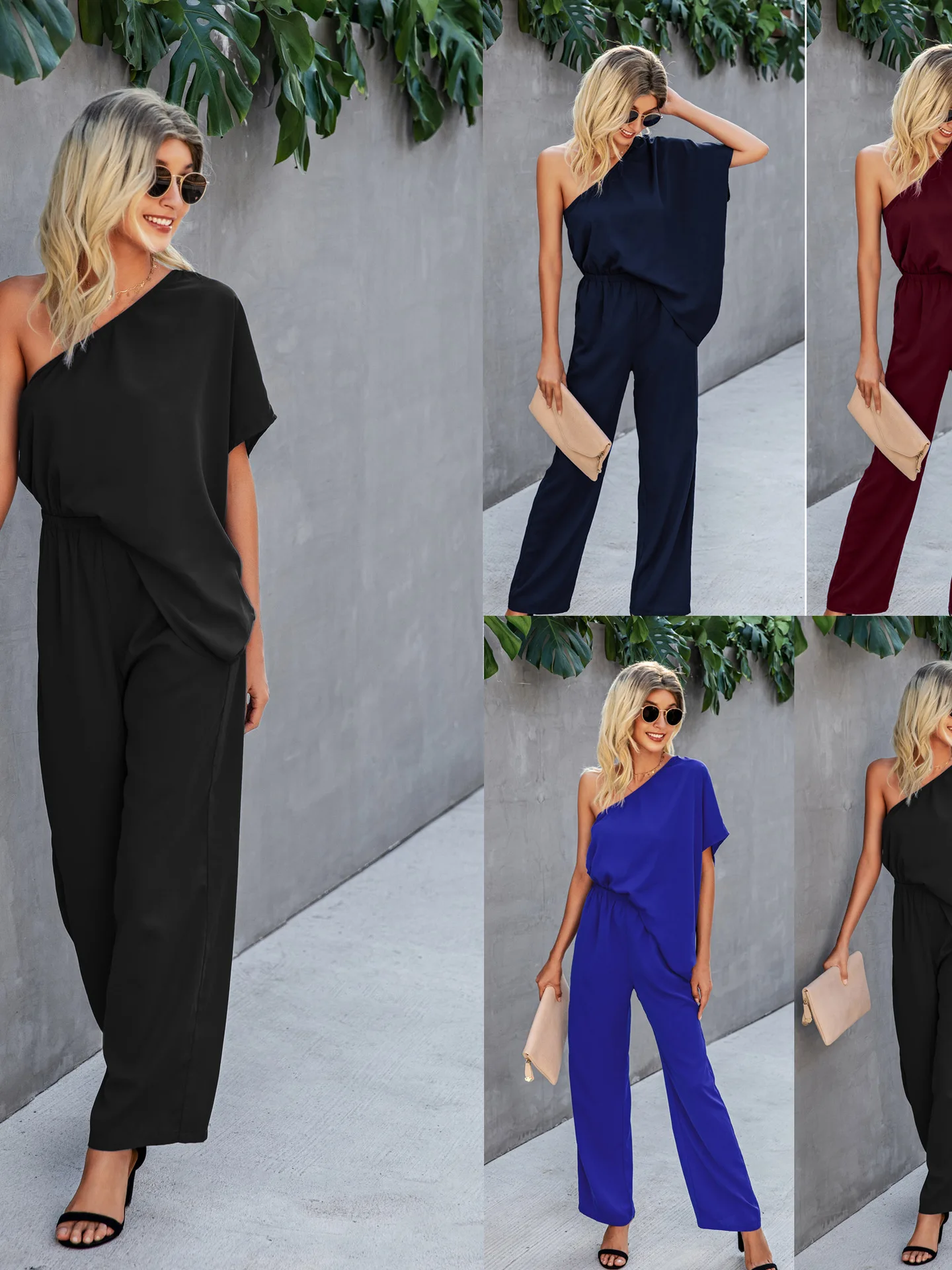 Sexy Shoulder Bared Loose Long Pants Women's Casual Wear Spring Summer New Arrival Cleanfit Style Low Waist Cotton
Sexy Shoulder Bared Loose Long Pants Women's Casual Wear Spring Summer New Arrival Cleanfit Style Low Waist Cotton