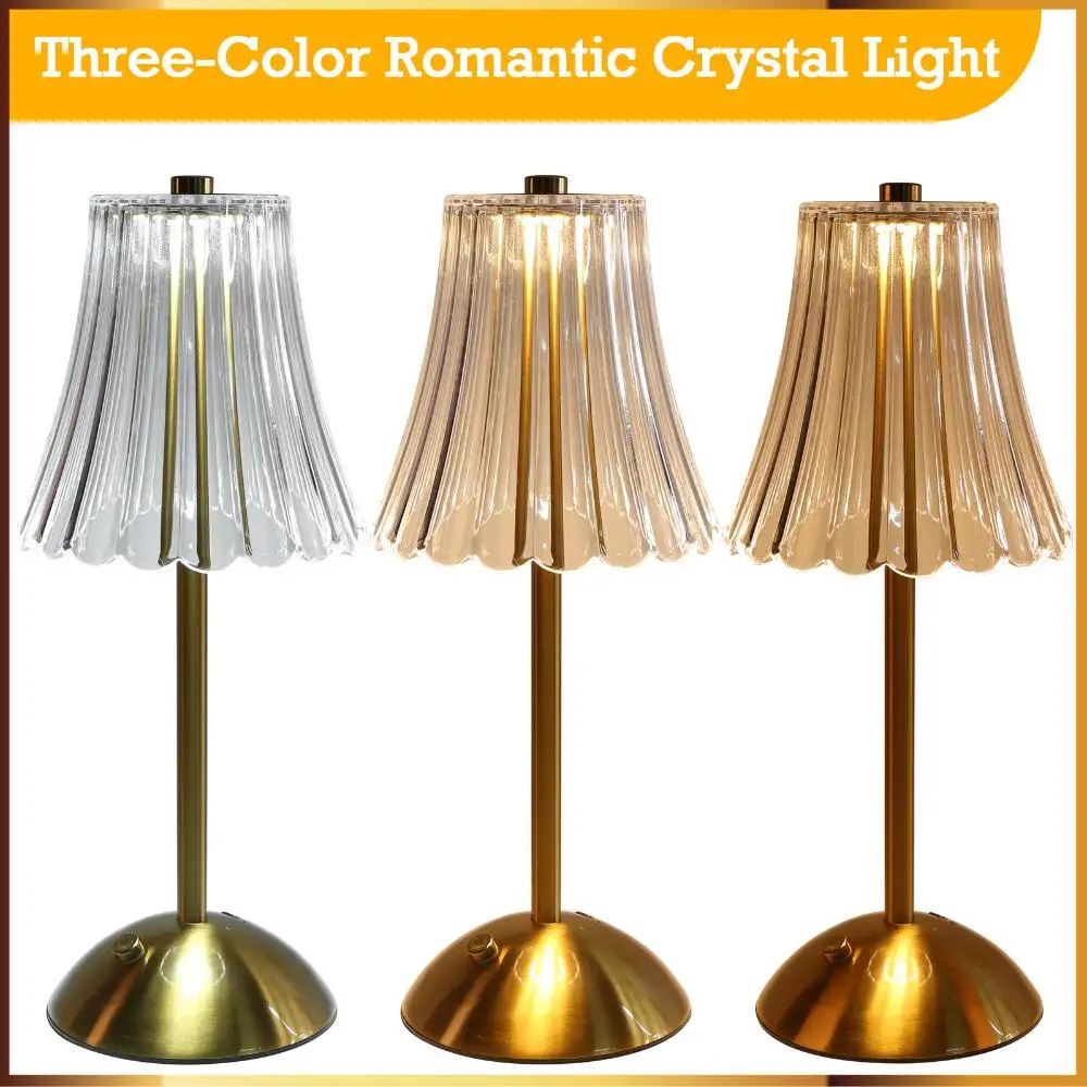 LED Desktop Night Light Type-C Rechargeable Dimming Atmosphere Light 3 Color Crystal Touch Desktop Light Room Decor Lighting
LED Desktop Night Light Type-C Rechargeable Dimming Atmosphere Light 3 Color Crystal Touch Desktop Light Room Decor Lighting