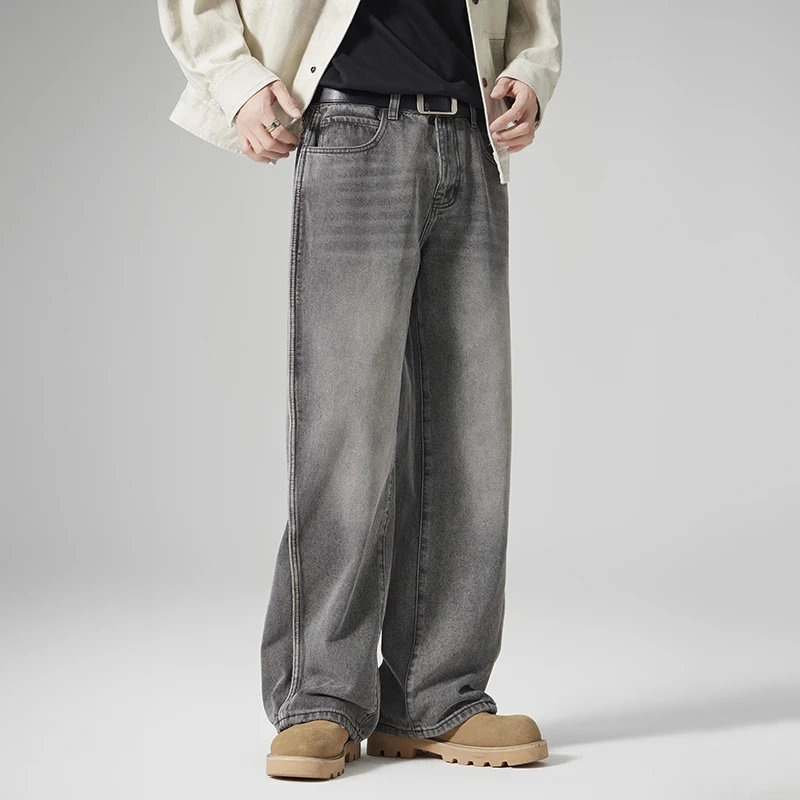 Мужские джинсы Waed American Style: свободные, широкие, в стиле ретро, длинные брюки, весна-лето, новая модная коллекция, универсальные, свободного кроя
Мужские джинсы Waed American Style: свободные, широкие, в стиле ретро, длинные брюки, весна-лето, новая модная коллекция, универсальные, свободного кроя